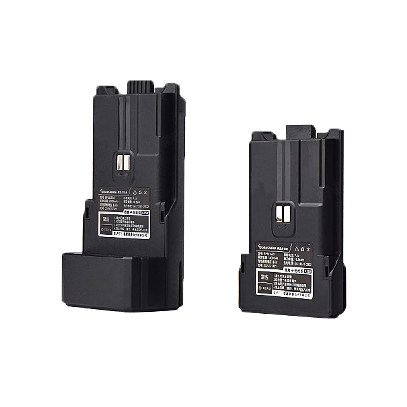 Walkie Talkie Battery 1400/2500mAh DC8.4V Li-ion Battery For QUANSHENG UV-K1 UV-K1(8) Two Way Radios Replacement Accessory