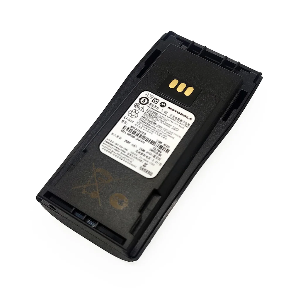 NNTN4497DR Replacement Battery 2500mAh For Walkie Talkie DEP450 CP140 CP040 CP200 CP380 EP450 CP180 GP3188 GP3688 Two Way Radios
