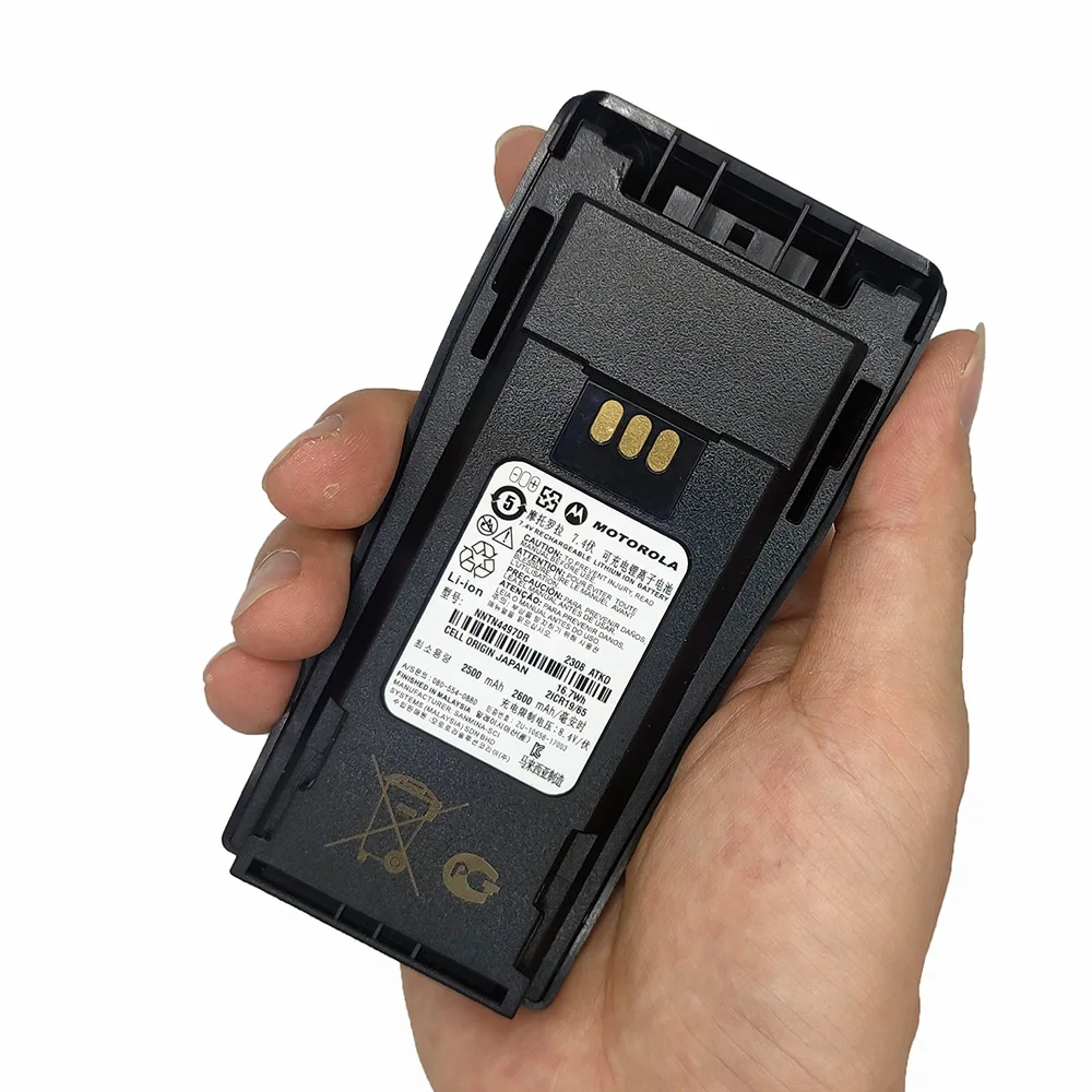 NNTN4497DR Replacement Battery 2500mAh For Walkie Talkie DEP450 CP140 CP040 CP200 CP380 EP450 CP180 GP3188 GP3688 Two Way Radios