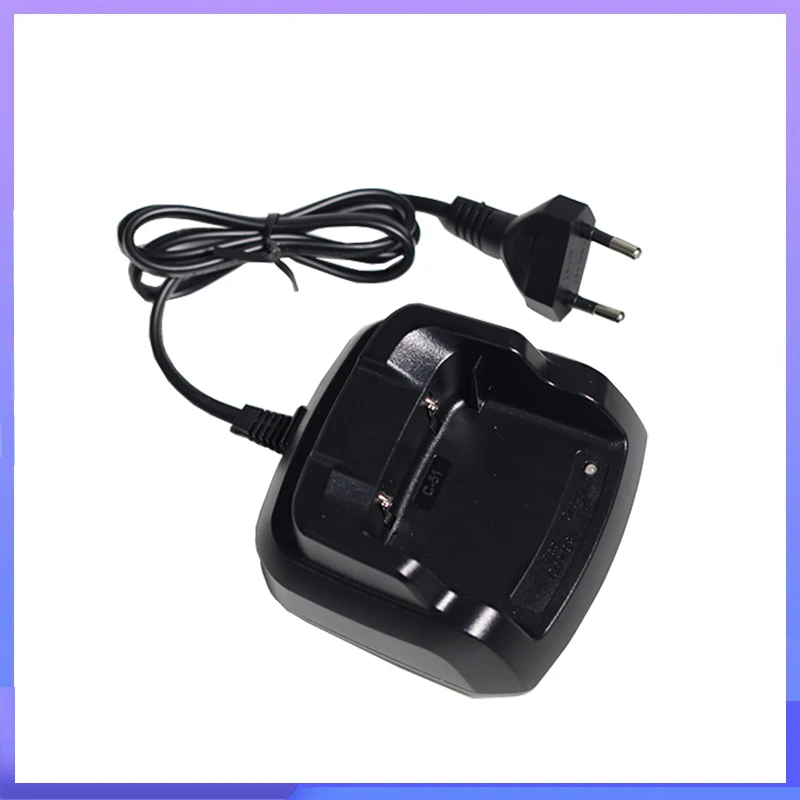 UV-K5 Battery Charger Quansheng UV-K6 Desktop Charger C-51 Power Adapter AC 110-240V Input BPK5 Charging Dock Plug Replacements