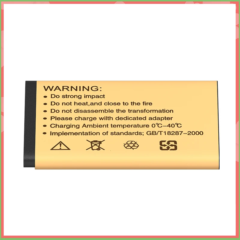 BF-T20 Walkie Talkie Battery T-20C WLN KD-C1 KB-5C Rechargable Batteries 1500mAh DC 3.7V Original For KD-C2 KD-C10 KD-C50 RT22S