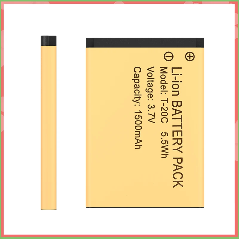 BF-T20 Walkie Talkie Battery T-20C WLN KD-C1 KB-5C Rechargable Batteries 1500mAh DC 3.7V Original For KD-C2 KD-C10 KD-C50 RT22S