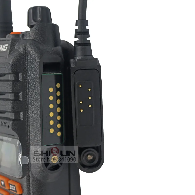 UV-9R Pro Speaker Microphone Waterproof Shoulder Mic for Baofeng UV-9R Plus MK1 UV-S22 Pro Two Way Radio GMRS-9R UV-9G GT-3WP BF