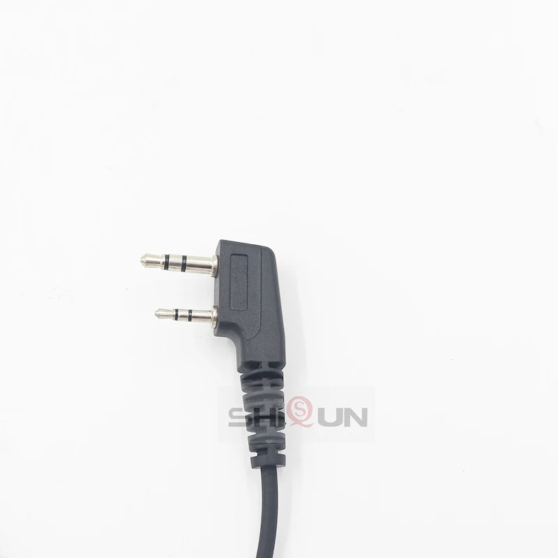 Quansheng UV-K5 Walkie Talkie Headset with Mic 2 Pin Acoustic Air Tube Earpiece UV-5R Kenwood Baofeng UV-5R UV-17 Radio UV-13Pro