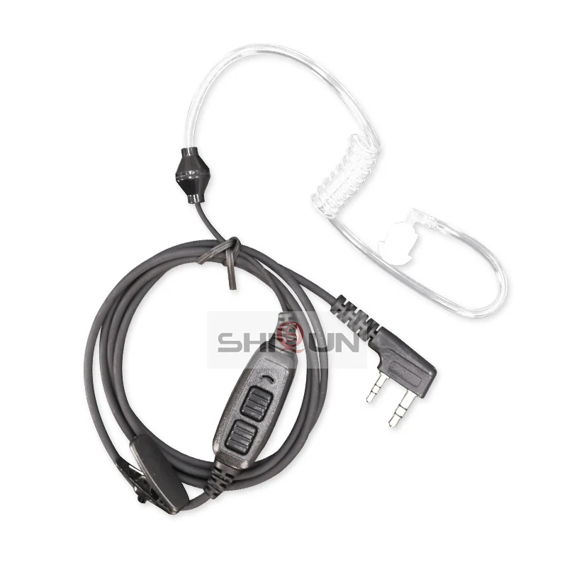 Earpiece Original baofeng uv 82 Radio Headset Dual PTT Earphones with Microphone for UV-8R UV-8D UV-89 Walkie Talkie Accessories