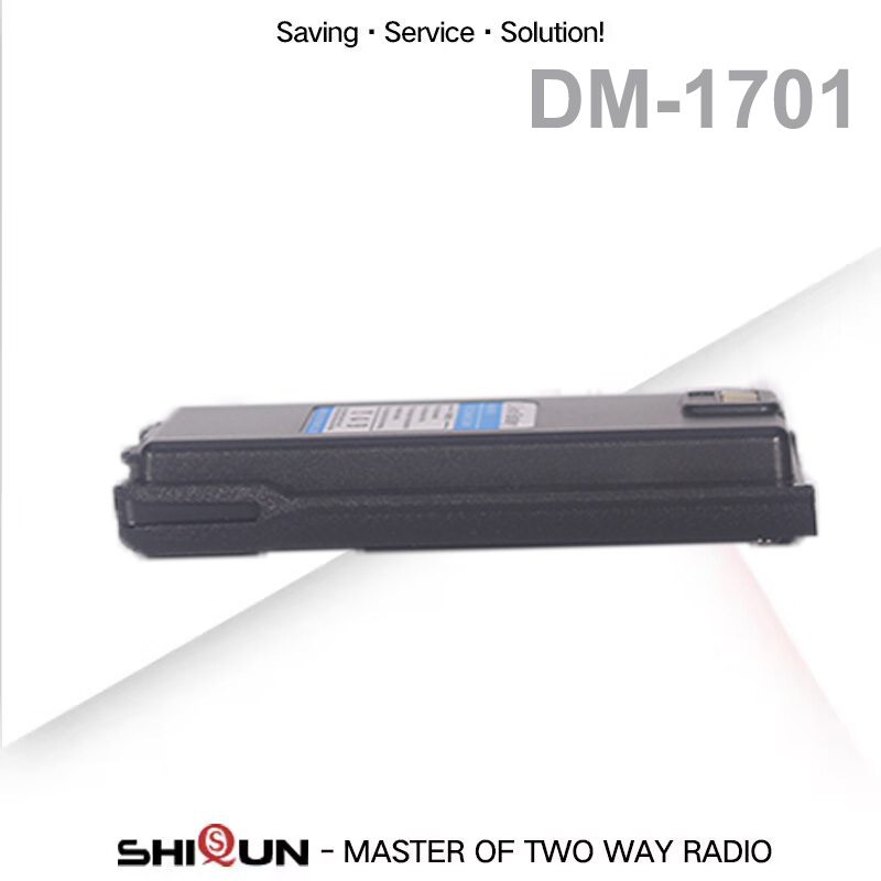 BAOFENG DM-1701 Battery 2200mAh Li-ion Battery For DMR Digital Walkie Talkie DM1701 DMR Two Way Radio Extra Power 100% Original