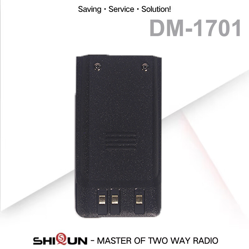 BAOFENG DM-1701 Battery 2200mAh Li-ion Battery For DMR Digital Walkie Talkie DM1701 DMR Two Way Radio Extra Power 100% Original