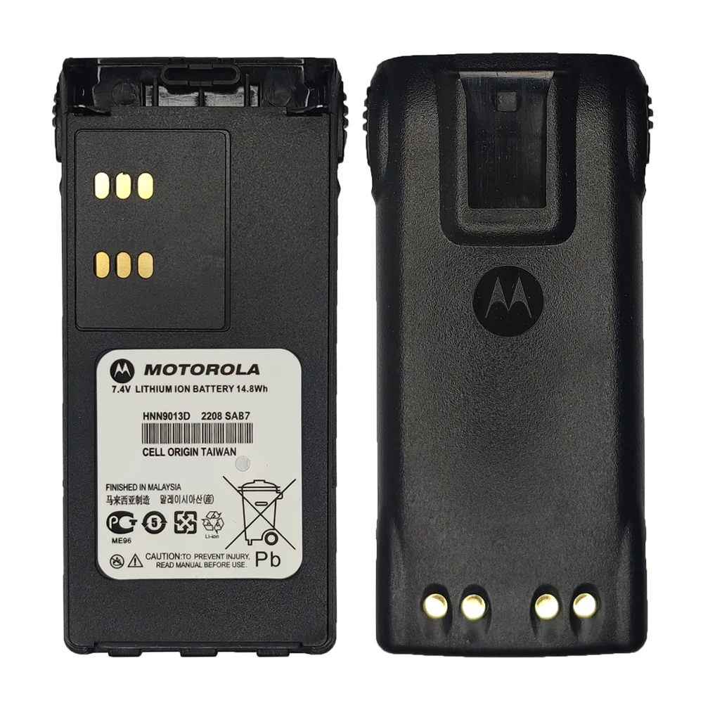 HNN9013D Walkie Talkie Battery 2000mAh 7.4V Li-ion Battery For Motorolo HT750 HT1550 GP140 GP320 GP328 GP338 GP340 GP360 Radios