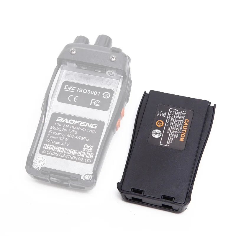 New Upgraded Baofeng BF888S Walkie Talkie Battery Able Type-C Charging BF-888S/777S/666S/ BF-C1 Tow Way Radios Extra Battery