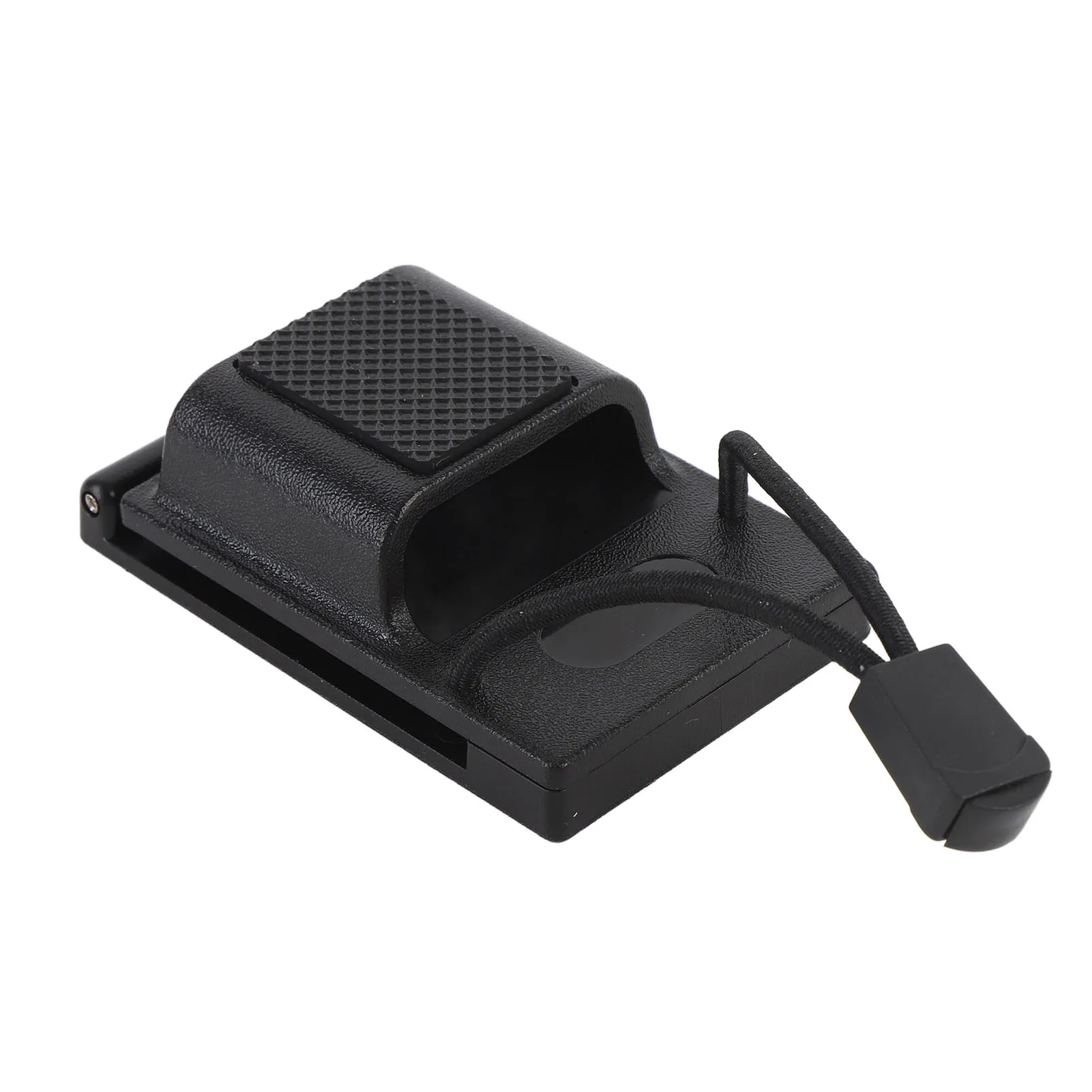 Radio Belt Holster Radio Carry Holster Black ABS Compact Secure Adjustable for Law Enforcement Duty Belt