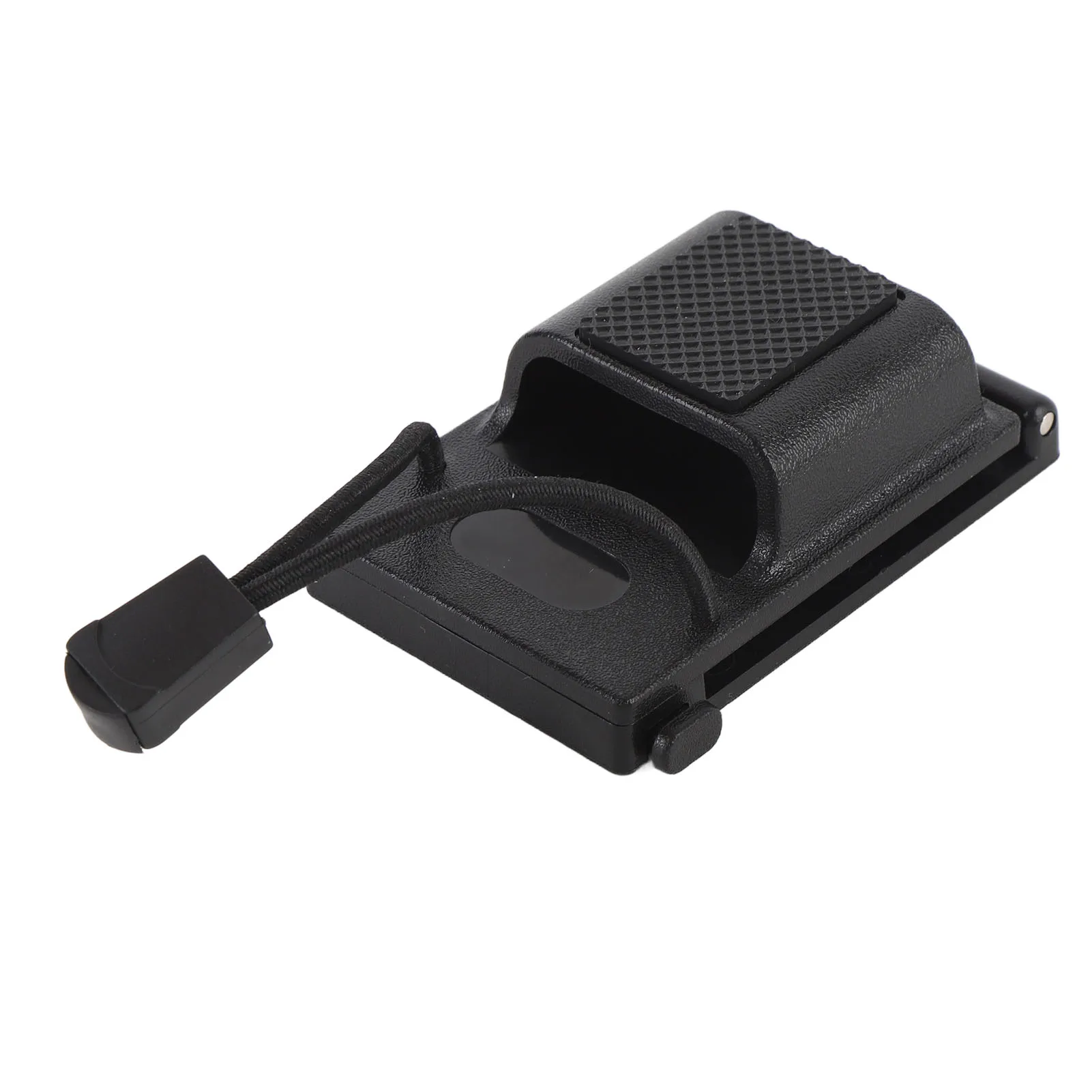 Radio Belt Holster Radio Carry Holster Black ABS Compact Secure Adjustable for Law Enforcement Duty Belt