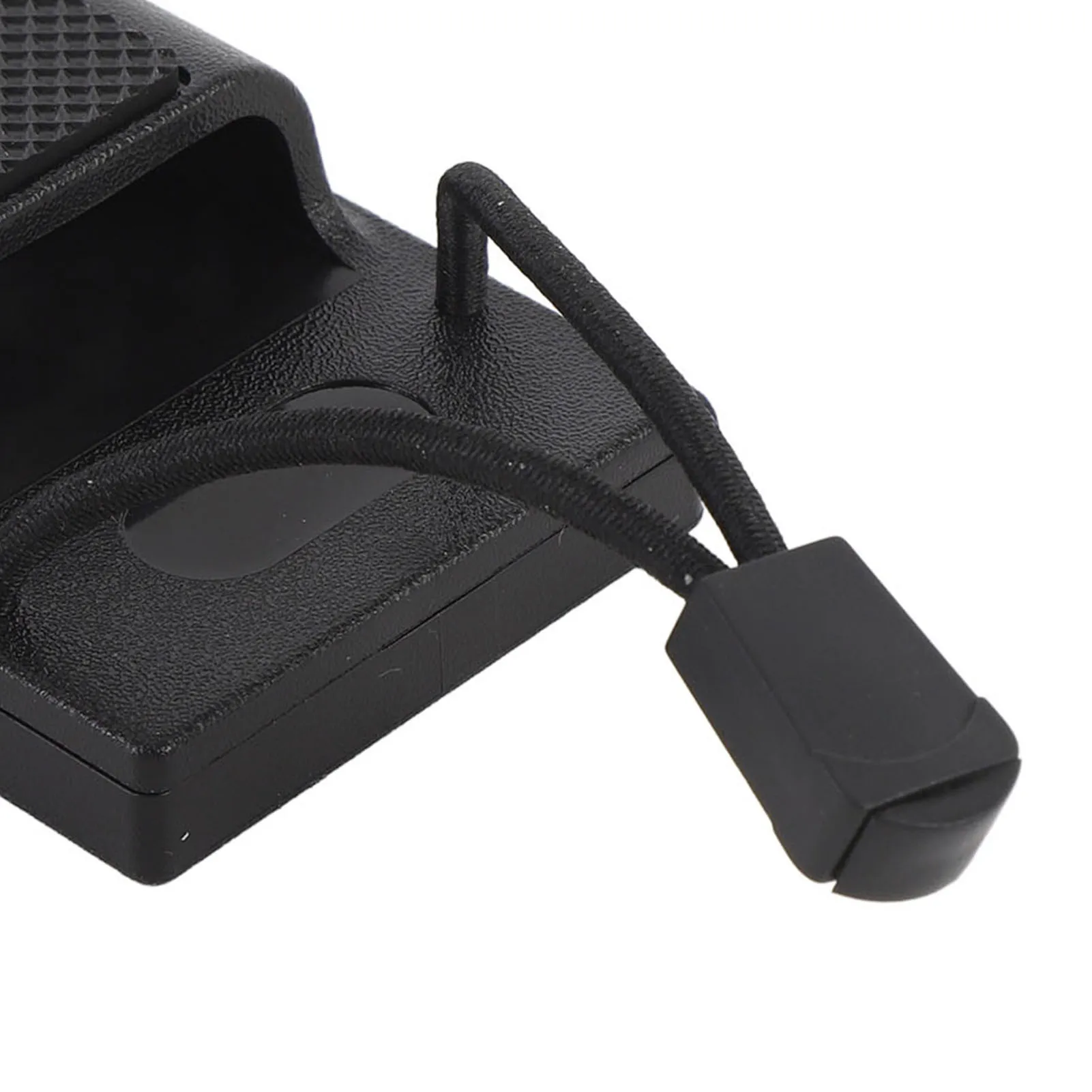 Radio Belt Holster Radio Carry Holster Black ABS Compact Secure Adjustable for Law Enforcement Duty Belt