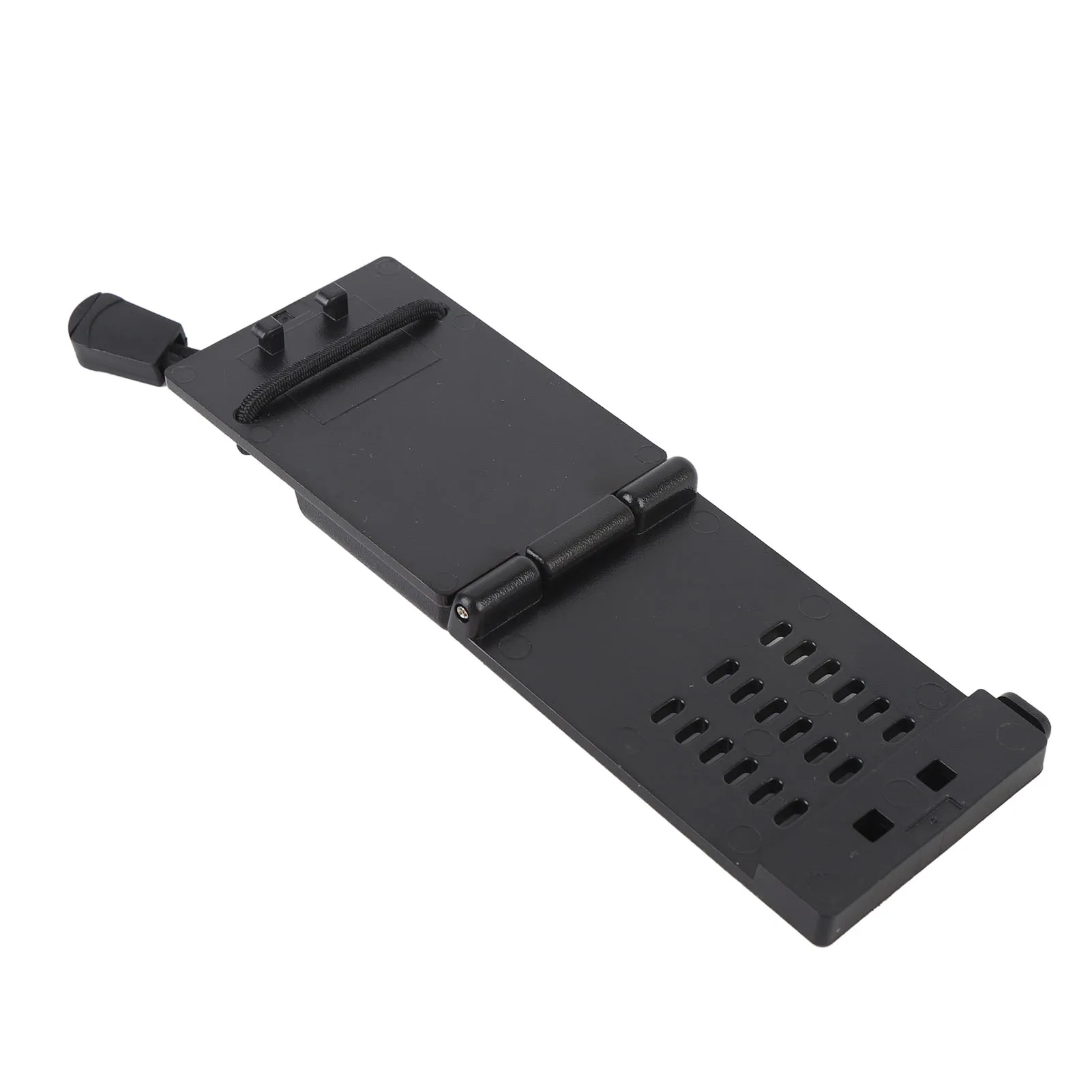 Radio Belt Holster Radio Carry Holster Black ABS Compact Secure Adjustable for Law Enforcement Duty Belt