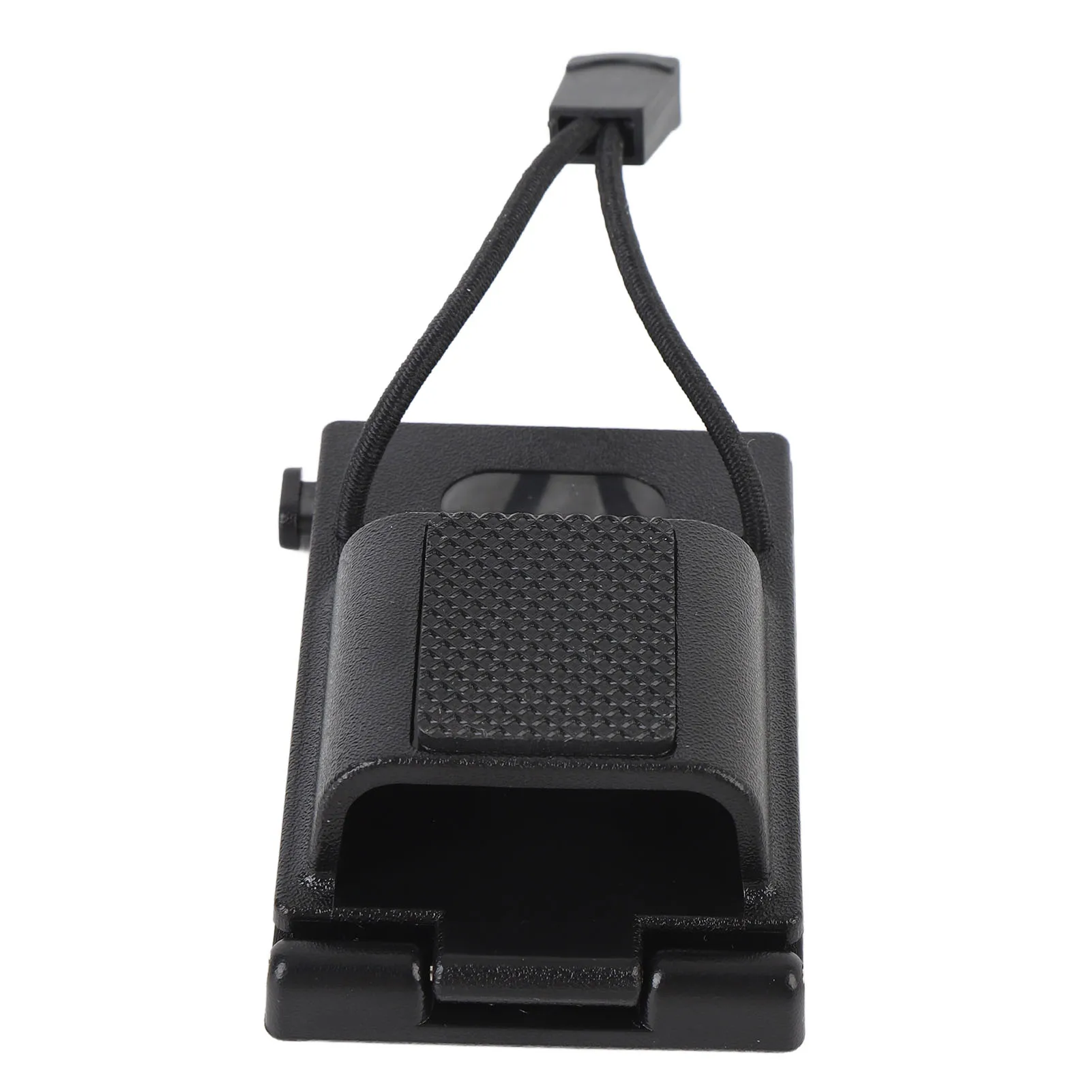 Radio Belt Holster Radio Carry Holster Black ABS Compact Secure Adjustable for Law Enforcement Duty Belt