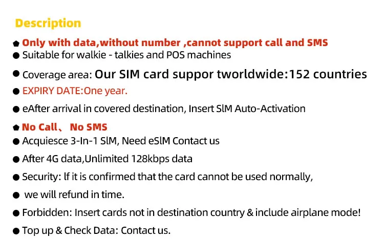 152 Countries Global-Ptt Sim Card 4G Europe America Africa Asia Australia Internet Telecom Mobile Internet Chip POC Walkie Talki