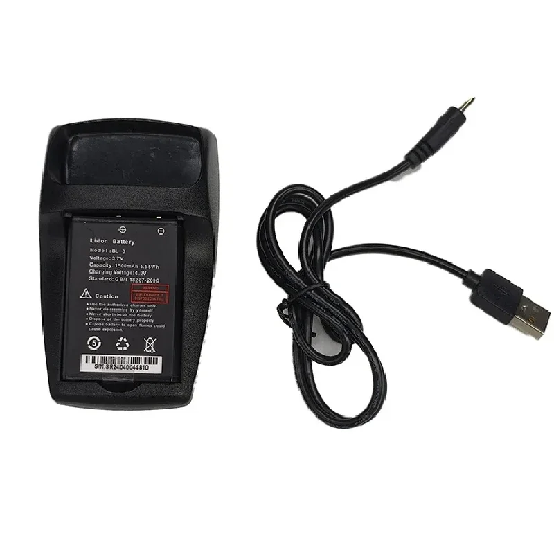 Baofeng UV-3R Li-ion Battery 1500mAh Model BL-3 Or with Charger Base Rechargable For BF-T6 BF-C50 BF-R5 Two Way Radios Batteries