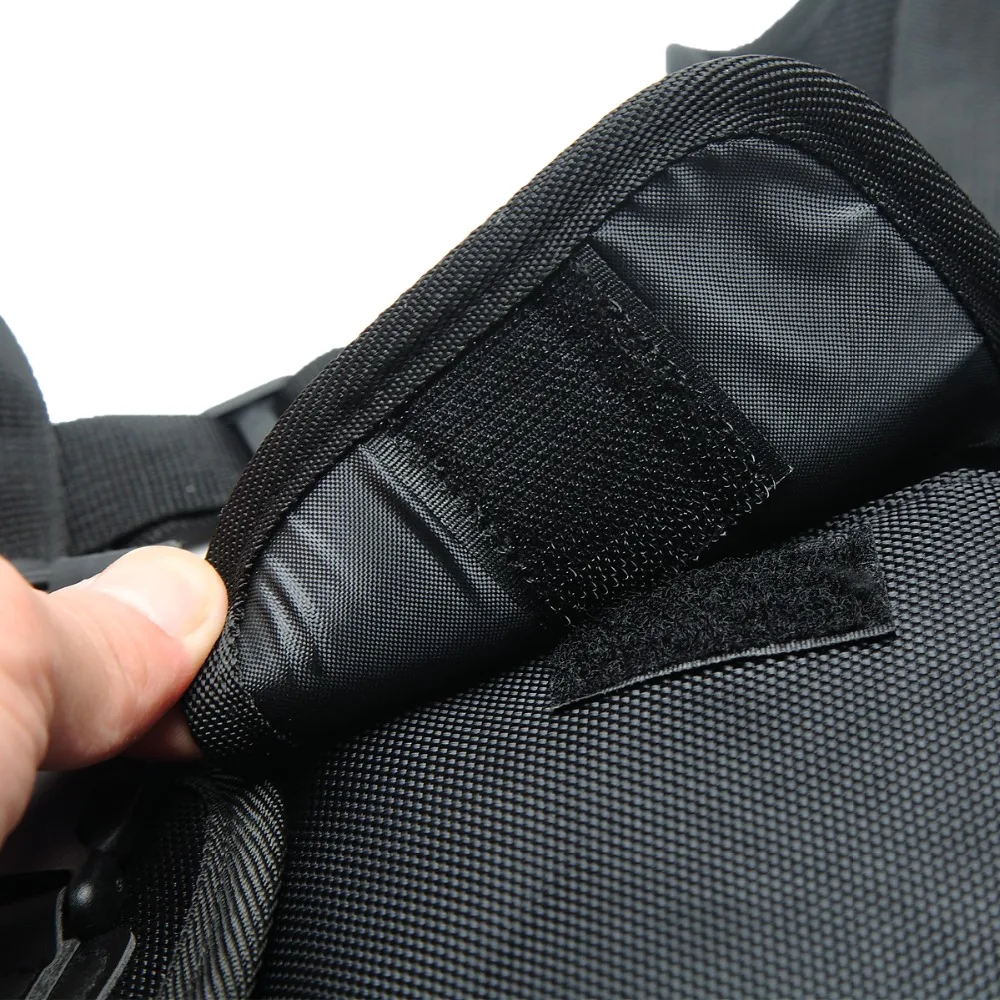 Nylon Two Way Radio Pouch Chest Front Pack Pocket Walkie Talkie Harness Vest Bag Holder Carry Case for Baofeng UV-5R UV-82 Radio