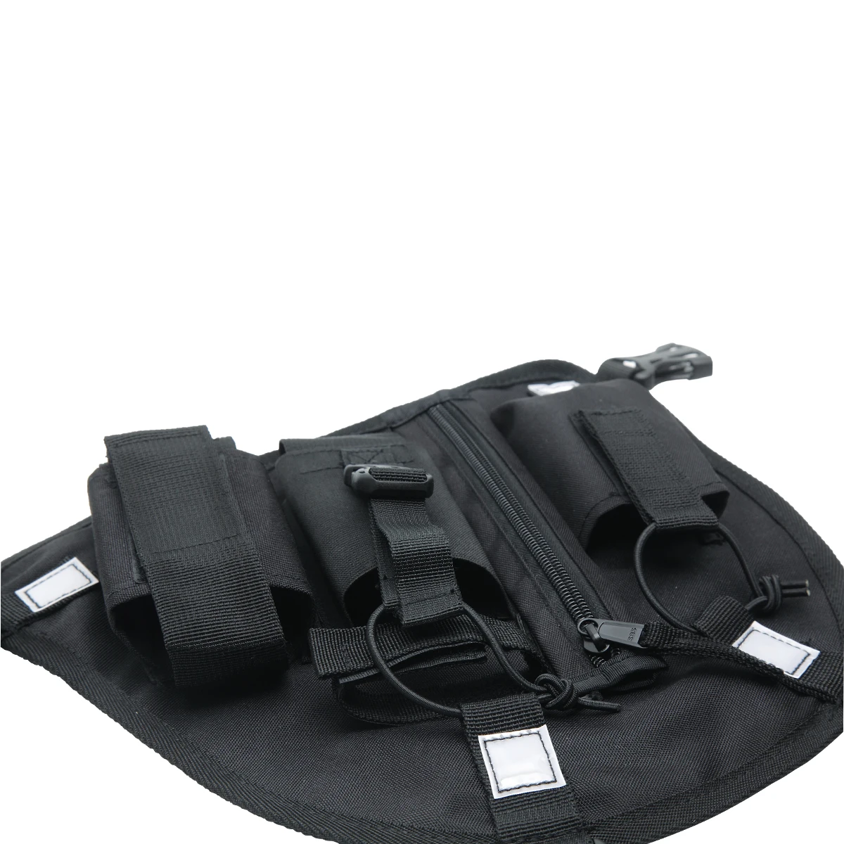 Nylon Two Way Radio Pouch Chest Front Pack Pocket Walkie Talkie Harness Vest Bag Holder Carry Case for Baofeng UV-5R UV-82 Radio