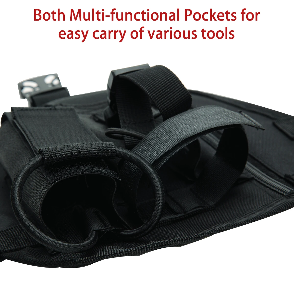 Nylon Two Way Radio Pouch Chest Front Pack Pocket Walkie Talkie Harness Vest Bag Holder Carry Case for Baofeng UV-5R UV-82 Radio