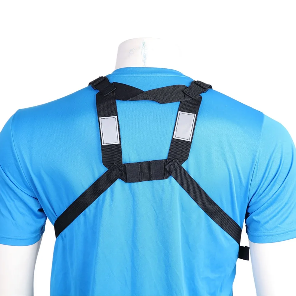 Nylon Two Way Radio Pouch Chest Front Pack Pocket Walkie Talkie Harness Vest Bag Holder Carry Case for Baofeng UV-5R UV-82 Radio