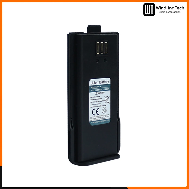 Baofeng DR-1801 DMR Digital Walkie Talkie Battery 7.4V 2200mAh Original DM-8 Li-ion Battery For DR-1801UV DM-1801 DM-860 BF-H6