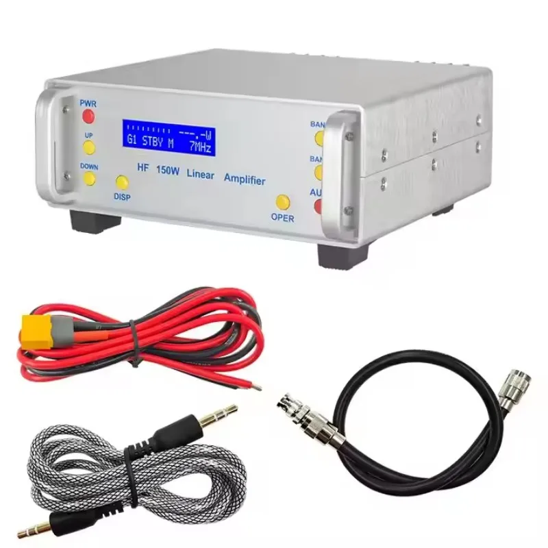 Recent RS-928 HF Radio 150W High Power Amplifier Waterproof Feature for FM AM CW SSB FT8 1MHZ-30MHZ 27MHZ