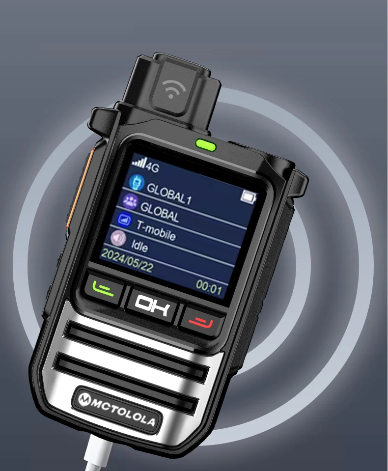 MOTOLOLA Equipped(Lifetime Free) 4G SIM Card Wireless Network Long-Distance 8000 Kilometers outdoor camping two-way wireless rad