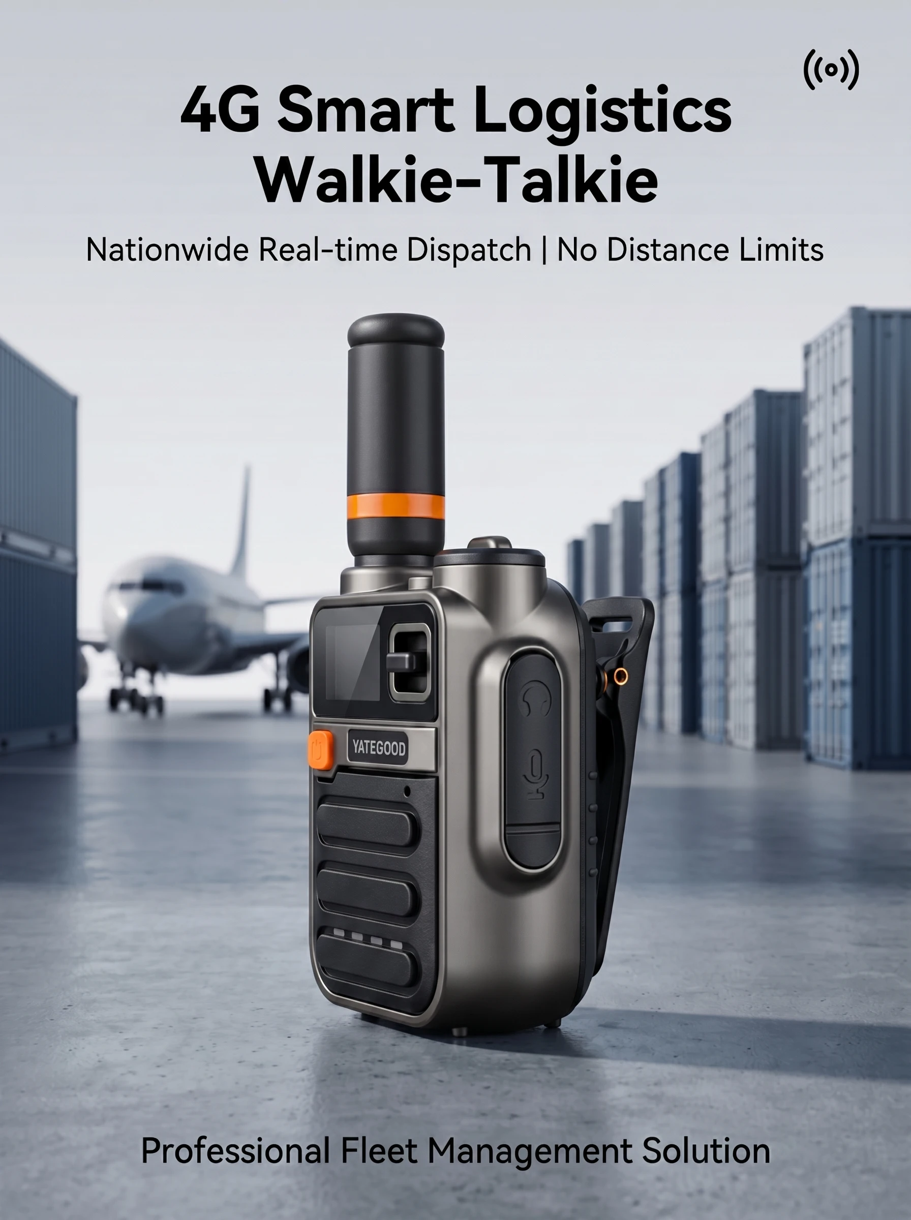 Portable Poc Radio 3G 4G Network 5000KM Walkie Talkie 100KM XIN-POC Handheld
