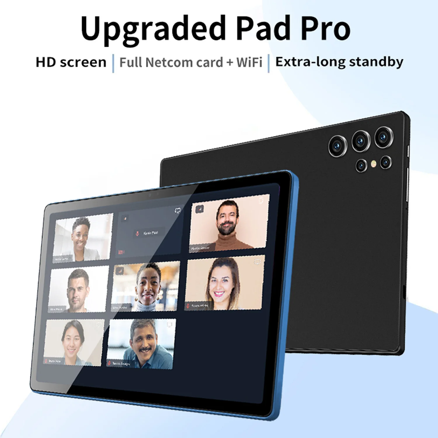 2026 New 10.1 Inch Octa Core Android Tablets 6GB RAM 128GB ROM 4G Dual SIM Network AI Speed-up Tablet Bluetooth WiFi 6000mAh