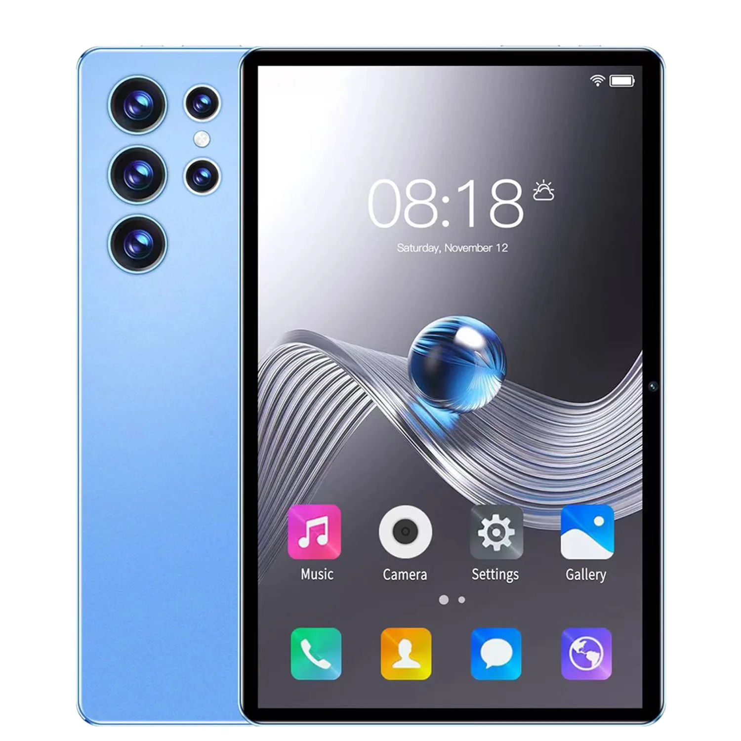 2026 New 10.1 Inch Octa Core Android Tablets 6GB RAM 128GB ROM 4G Dual SIM Network AI Speed-up Tablet Bluetooth WiFi 6000mAh