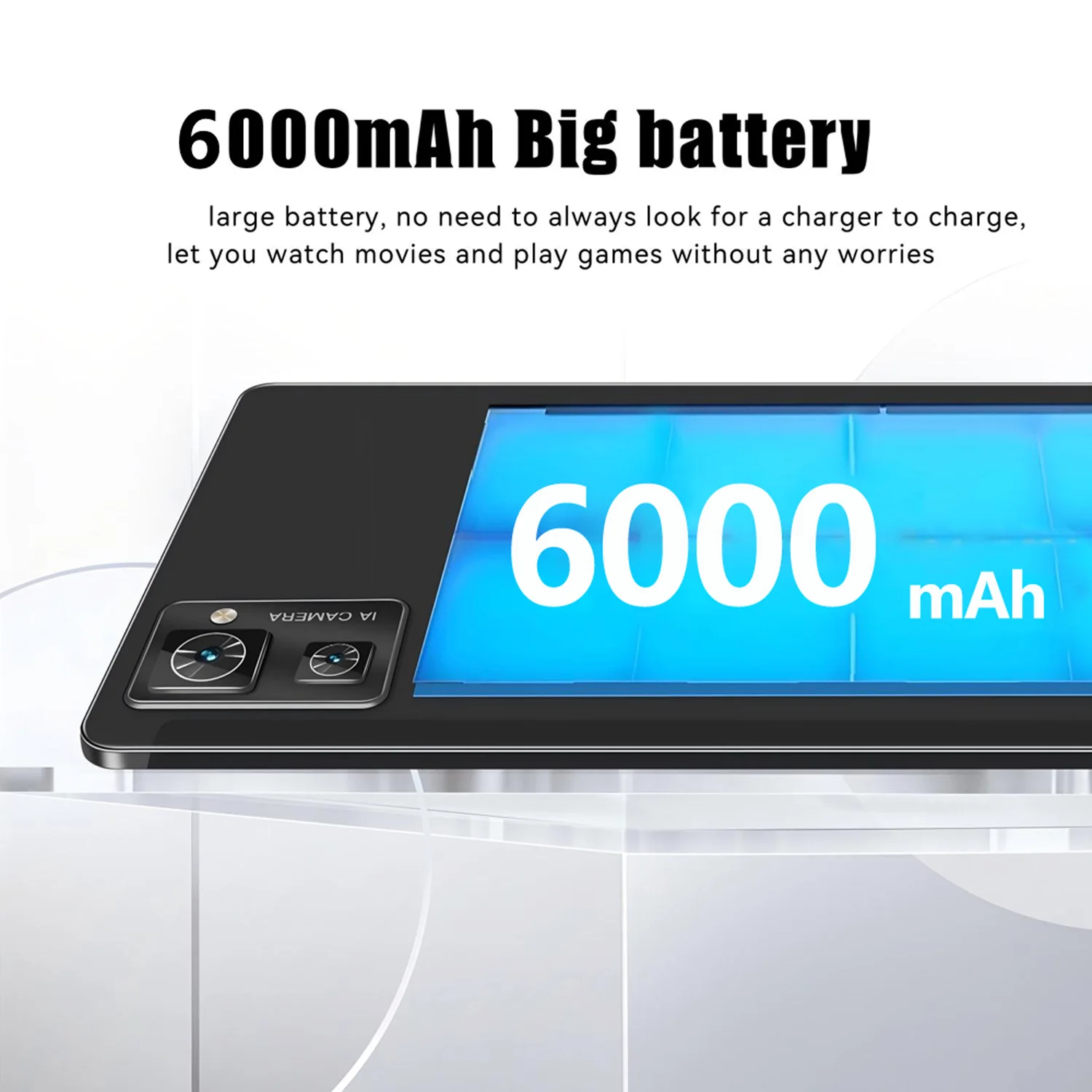 2026 New 10.1 Inch Octa Core Android Tablets 6GB RAM 128GB ROM 4G Dual SIM Network AI Speed-up Tablet Bluetooth WiFi 6000mAh