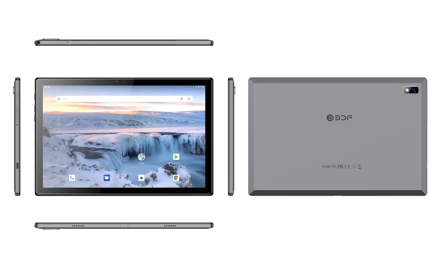 BDF Pad New 10.1 Inch Android Tablets Octa Core 8GB RAM 256GB ROM 4G LTE 5G WiFi Tablet Pc Double SIM Dual Cameras 8000mAh