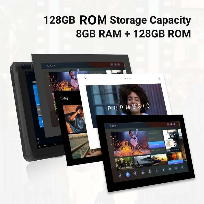 8 Inch 8GB DDR3 RAM 128GB ROM T10 Onda Windows 10 Tablet PC Z8350 CPU 1.33GHz 1280 X 800 IPS Screen WIFI Quad Core Dual Cameras