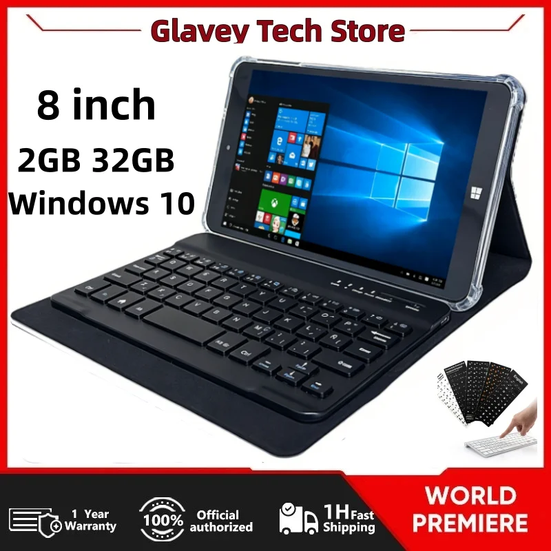 Hot Sales 8 INCH Q1 Onda 8GB RAM 128GB ROM Windows 10 Tablet PC Quad Core, Dual Camera 1280 X 800 IPS Screen WIFI