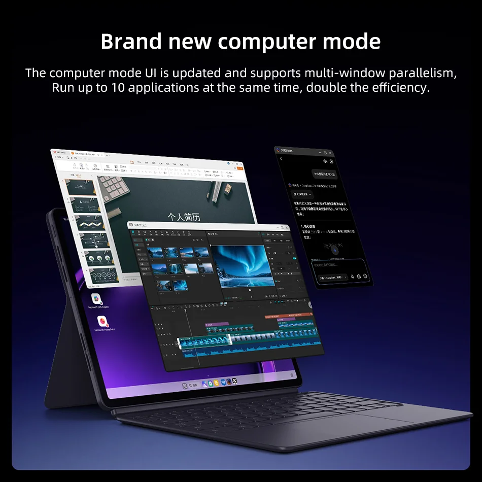 Lenovo Legion Y900 11 MTK Dimensity 9500s WiFi Tablets 11.1" 4K 144Hz Screen 256GB 512GB ROM 11000mAh Battery Android 16
