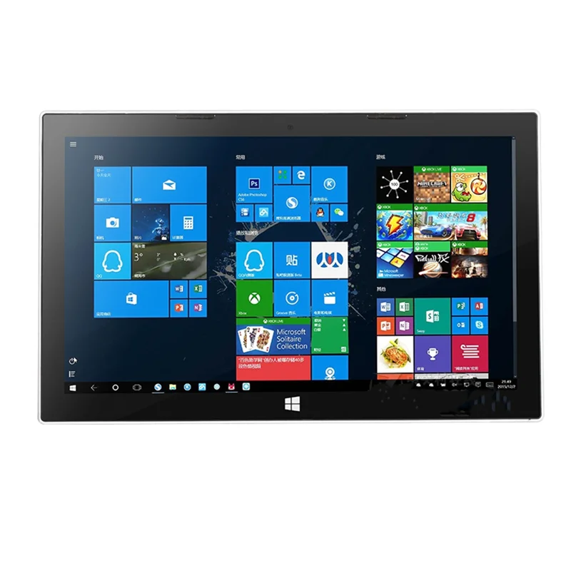 10.6 "Black Ultra Slim 4GB DDR3 RAM 64GB ROM 64 Bit Windows 10 Tablet PC Intel Cherry Trail X5-Z8350 1920×1080