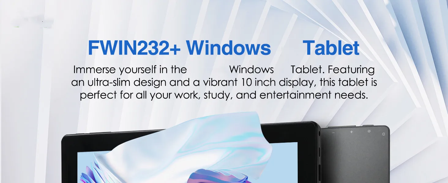 10.6 "Black Ultra Slim 4GB DDR3 RAM 64GB ROM 64 Bit Windows 10 Tablet PC Intel Cherry Trail X5-Z8350 1920×1080