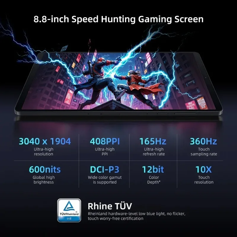 2026 Gaming Tablet Lenovo Legion Y700 5th CN Version Snapdragon 8 Elite Gen5 8.8‘’ 3K 165Hz Display 9000mAh Android Pad PC