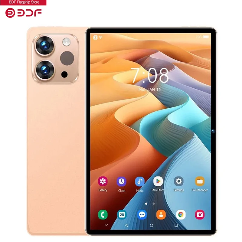 New 10.1 Inch Android 13 Tablet PC 8GB RAM 64GB ROM Dual Cameras Octa Core Dual SIM 3G Phone Call BT Wi-Fi Tablets