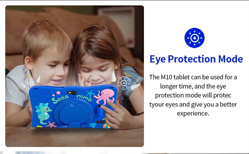 New 7.0 Inch WiFi Kids 3G Tablets 4GB RAM 64GB ROM Android Learning Education Games Tablet Children's Gifts