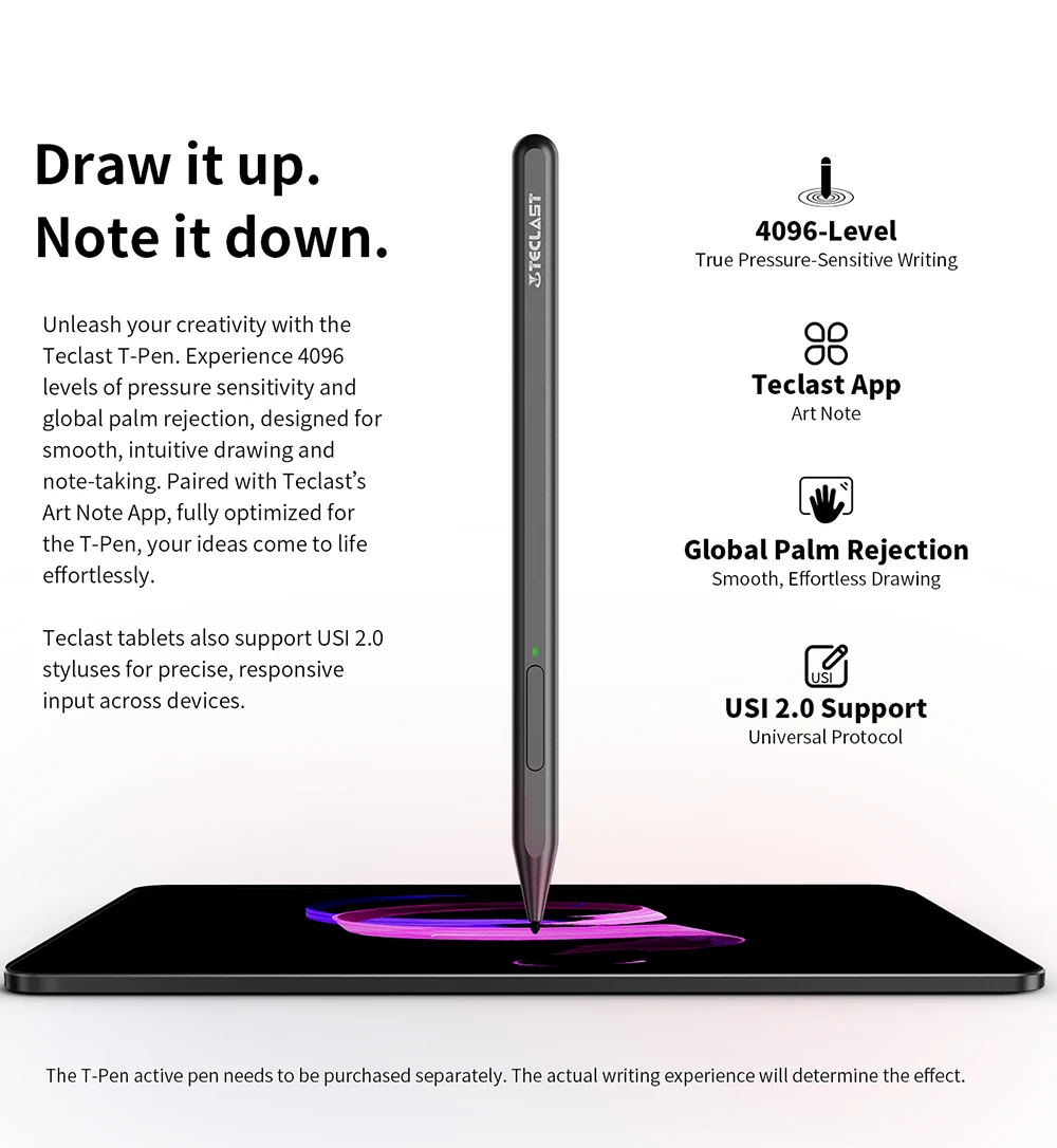 Teclast ArtPad Pro 12.7" 2.2K Display 8GB(+12G) 256GB MediaTek Helio G99 10000mAh 30W Android 15 Tablet PC 4G LTE Global Version