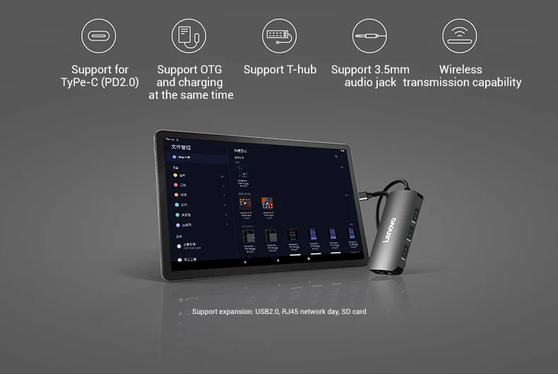 Global ROM Lenovo Tab M11 K10 11" 90Hz Display Android 13 L1 MediaTek Helio G88 8GB/128GB 7040mAh Battery Wifi Tablet 2025