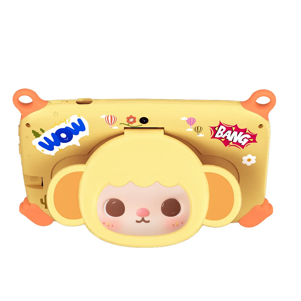 2026 Hot Sales 7 Inch Cartoon Kids Tablets Quad Core Android 13.0 System, 4GB+64GB Memory, WiFi Bluetooth Type-C Tablet 4000mAh