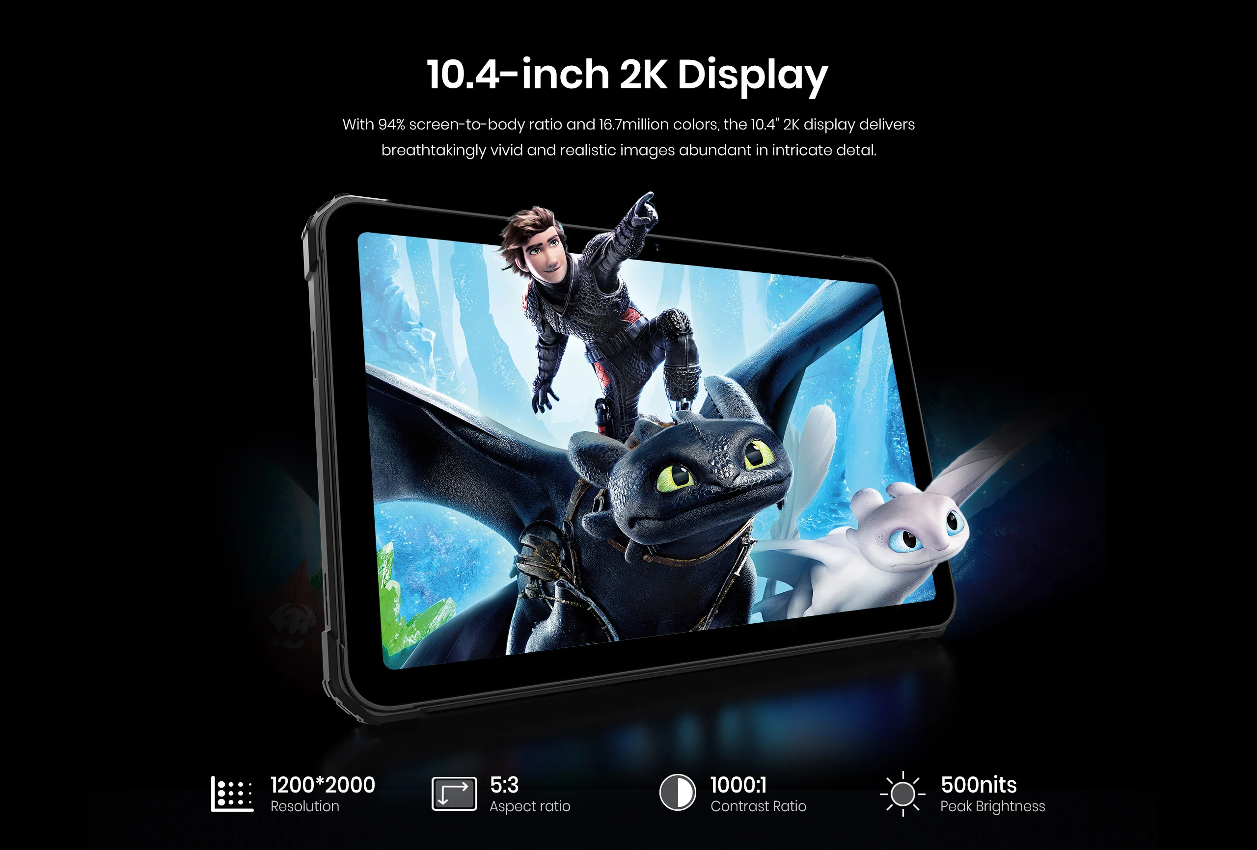 [World Premiere] FOSSiBOT DT3 Rugged Tablet 5G MTK7300,32G(12+20)+256G ROM,Android 15 21560mAh Battery,32+64MP Cam,FaceID,NFC