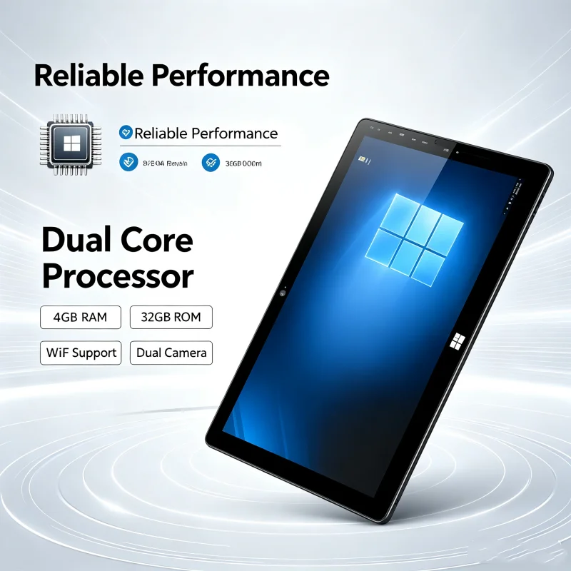 New Sales 10.1 INCH 8GBDDR RAM 128GB ROM Tablet PC MLT10W Windows 10 Quad Core HDMI-Compatible 1280*800 IPS Screen