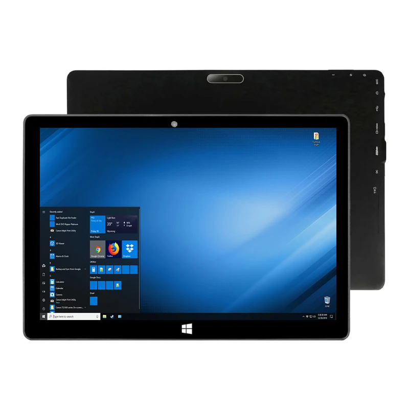 4GB/8GB DDR3 RAM 64GB/128GB ROM 10.1 INCH Windows 10 Tablet 64Bit Z8350 CPU 1280*800 IPS Screen HDMI Port USB 3.0