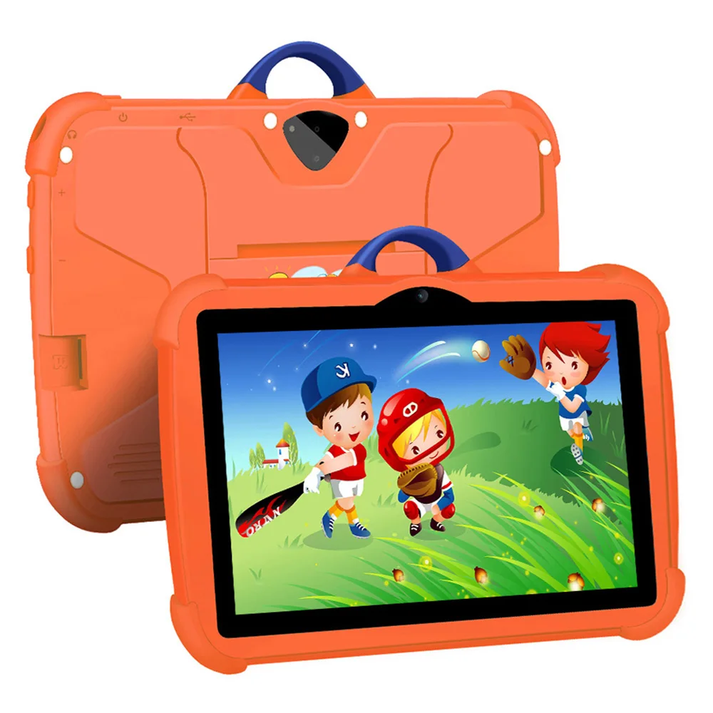2025 New Arrival 7 Inch 5G WiFi Kids' Tablets Quad Core 4GB RAM 64GB ROM Google Learning Education Version Dual Cameras Tablet