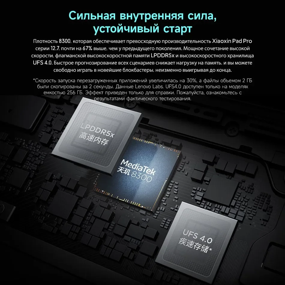 Original Lenovo Xiaoxin Pad Pro 12.7 2025 Entertainment Office Learning Game Tablet Interconnection Tianji 8300 2.9k 144Hz Gray