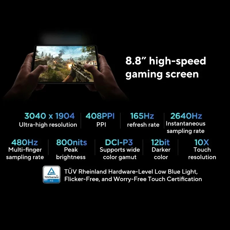 2026 New Legion Y700 5TH TB323FU Gen5 8.8'' Qualcomm Snapdragon 8 Elite Gen 5 165Hz Display 9000mAh Battery Gaming Tablet PC