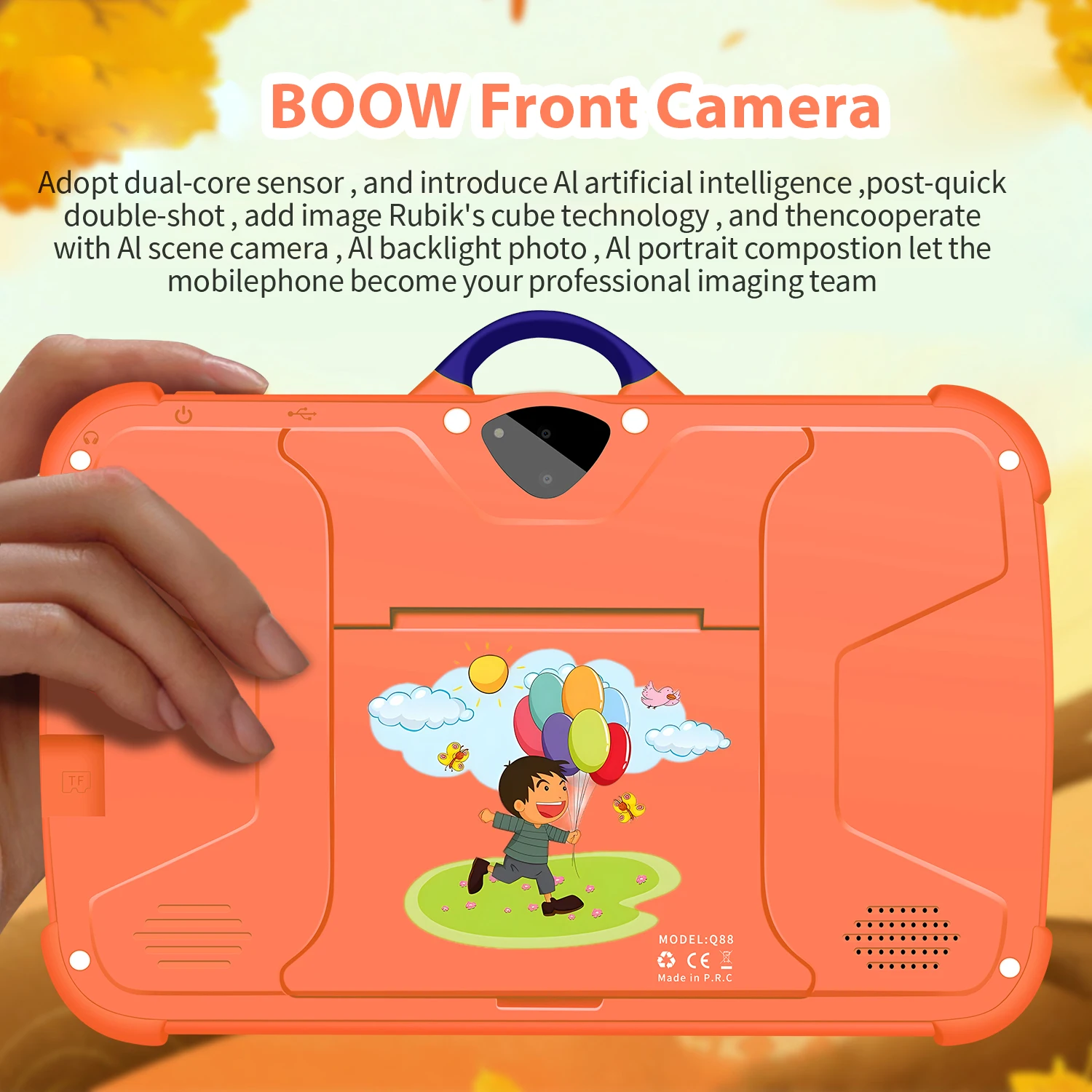 2025 New 7 Inch 5G WiFi Kids' Tablets Quad Core 4GB RAM 64GB ROM Android Learning Education Tablet PC Children's Favorite Gifts